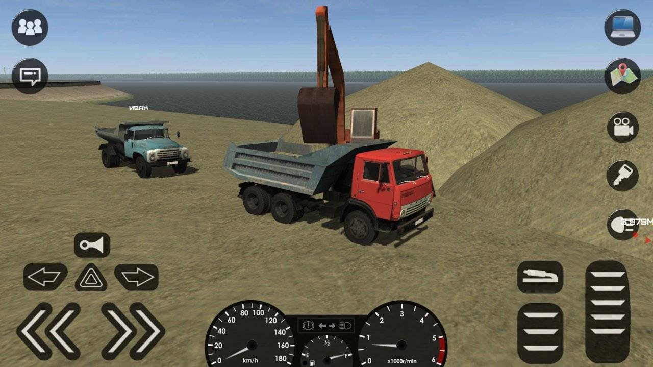 卡车运输模拟图0