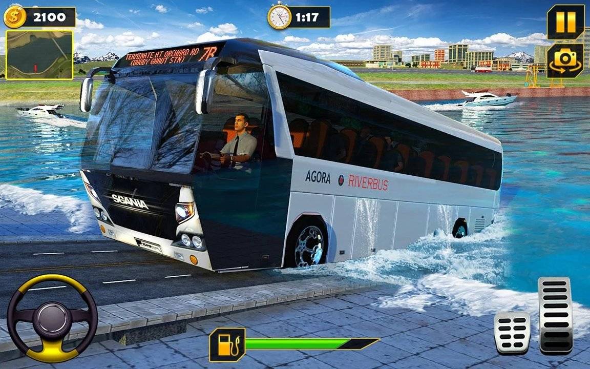 旅游交通巴士图1