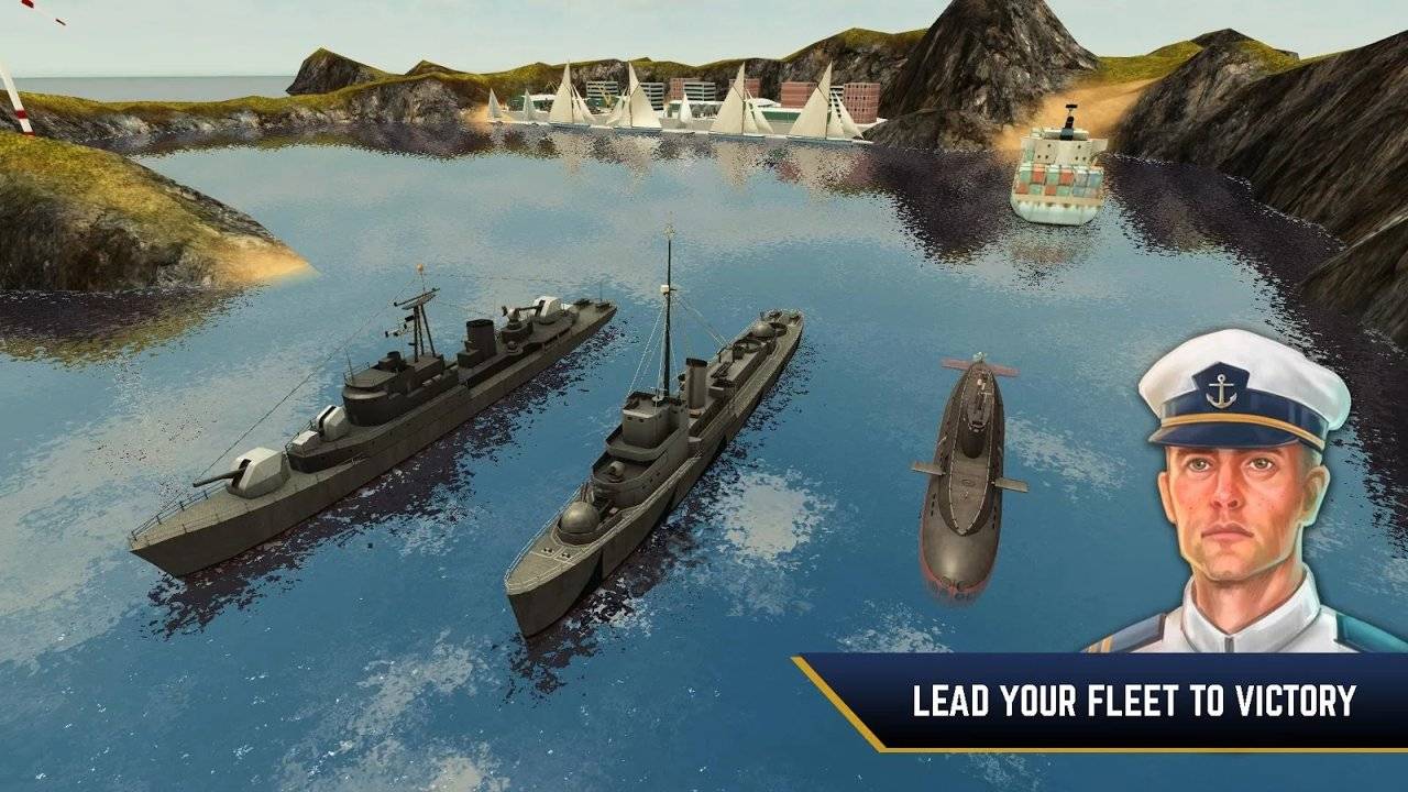 敌方水域潜艇与战舰图4