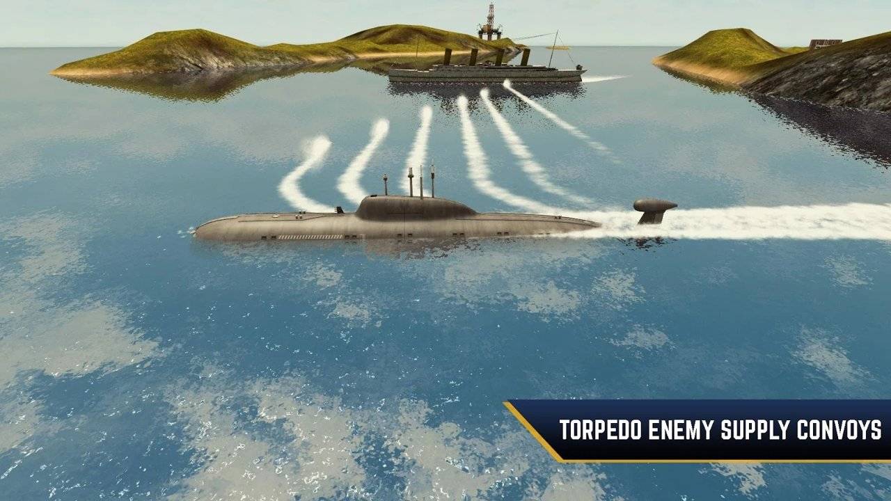 敌方水域潜艇与战舰图3