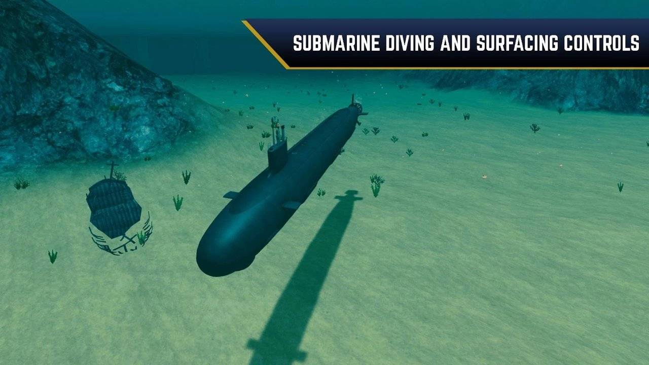 敌方水域潜艇与战舰图2